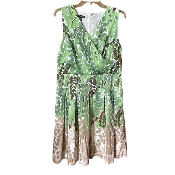 Talbots size  P12 wrap style dress. Fully lined. - Picture 1 of 5
